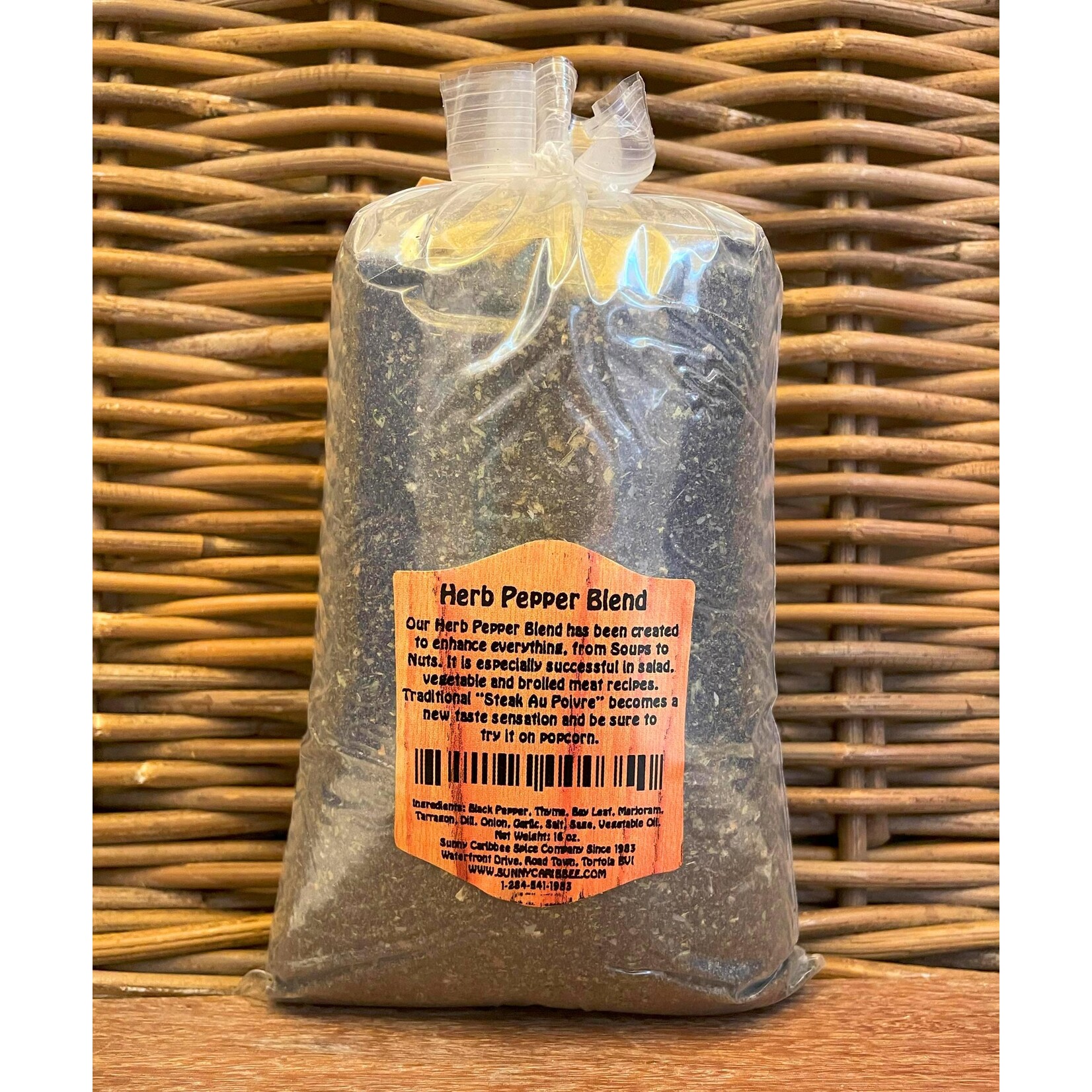 Herb Pepper Blend - Fine 16oz Bag