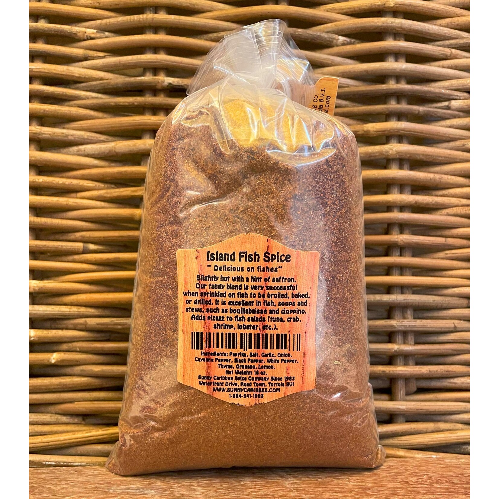 Island Fish Spice 16oz Bag