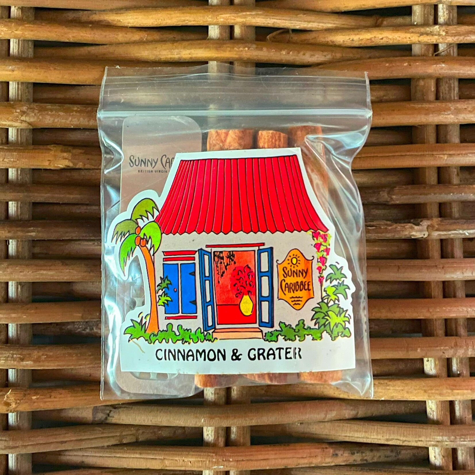Cinnamon Sticks & Sunny Caribbee Mini Grater