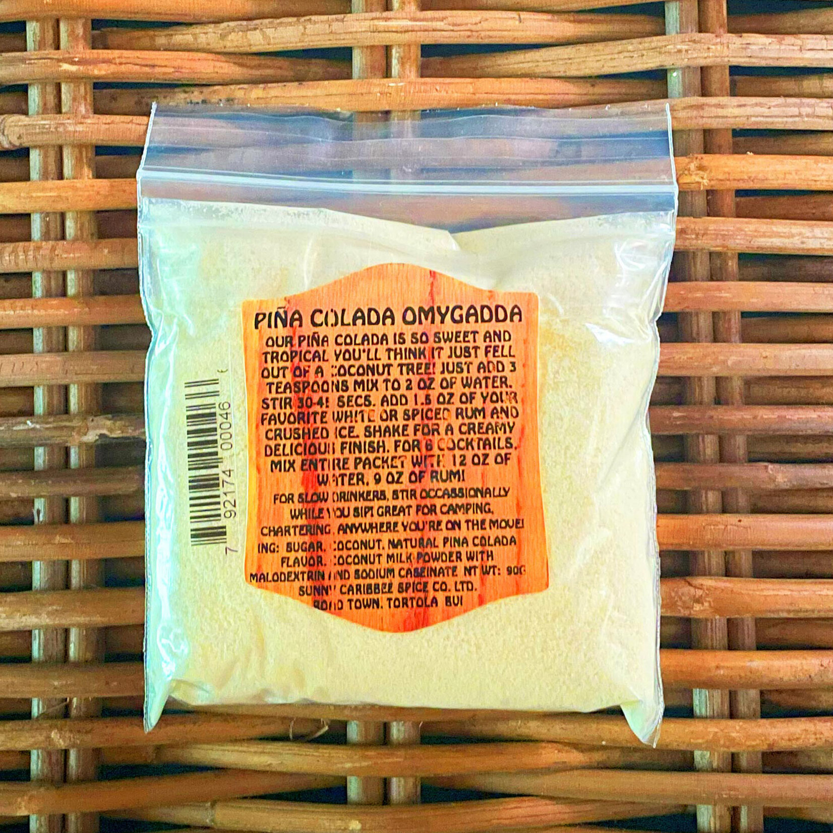 Pina Colada Omygadda  Cockail Maker