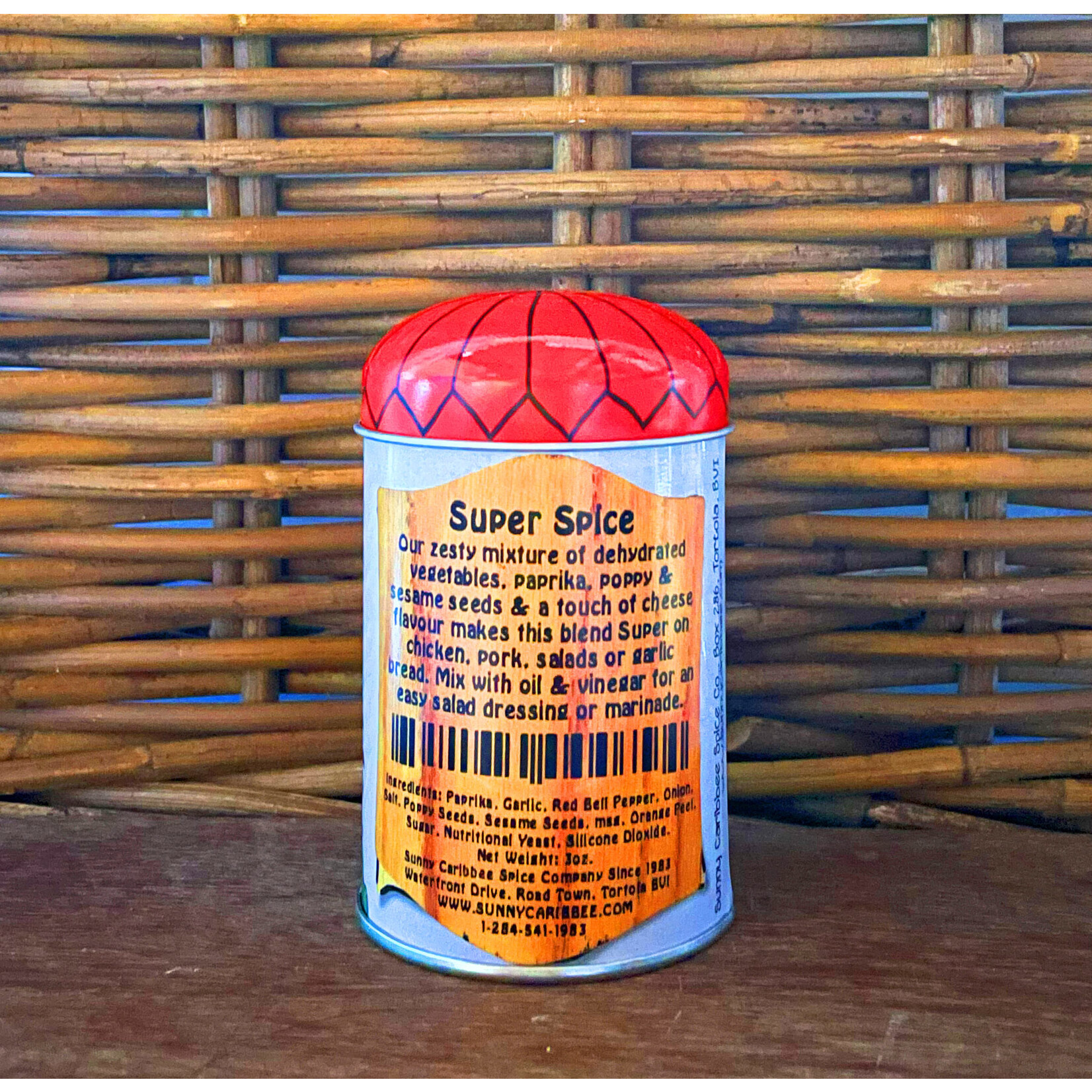 Super Spice Shaker Tin