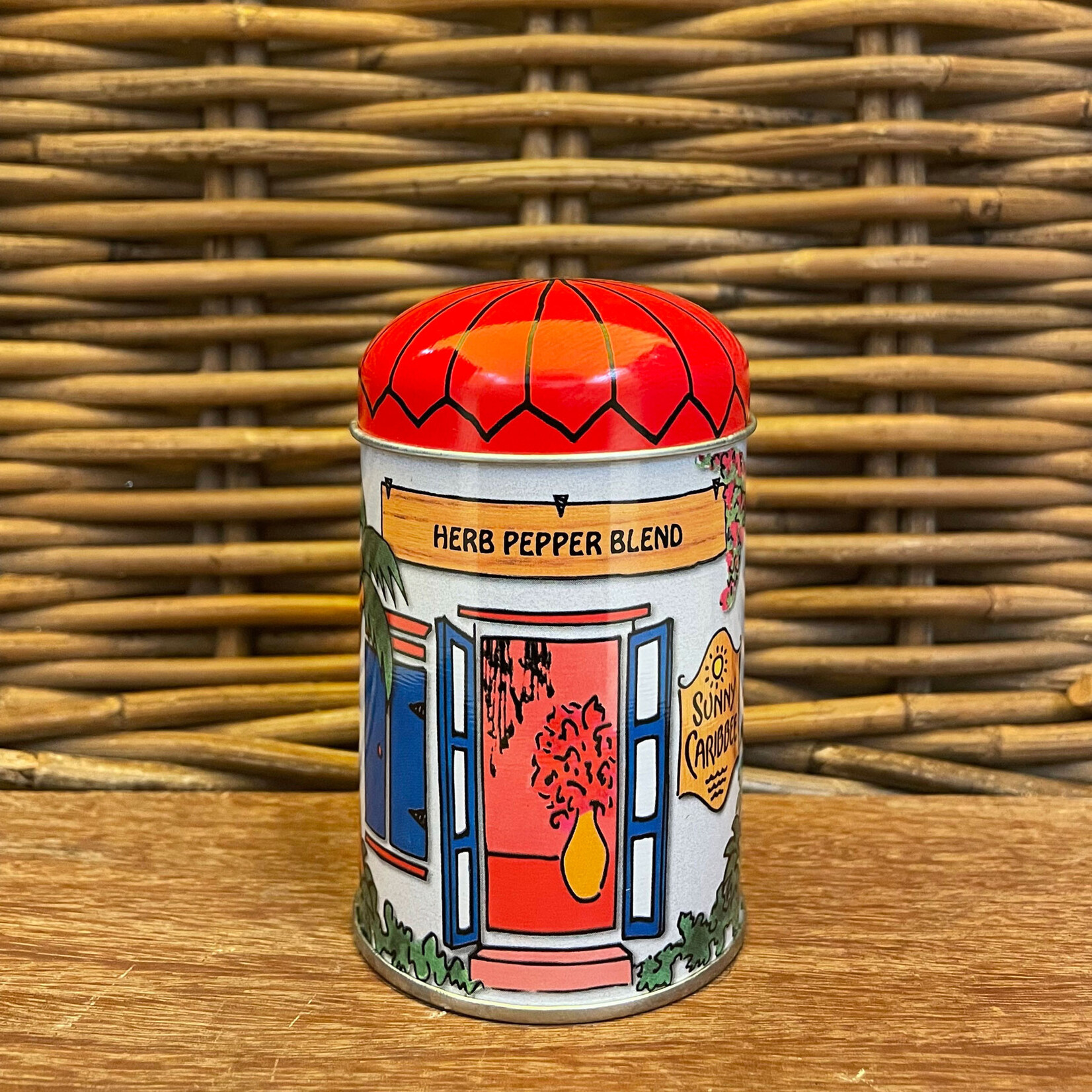 Herb Pepper Blend Shaker Tin