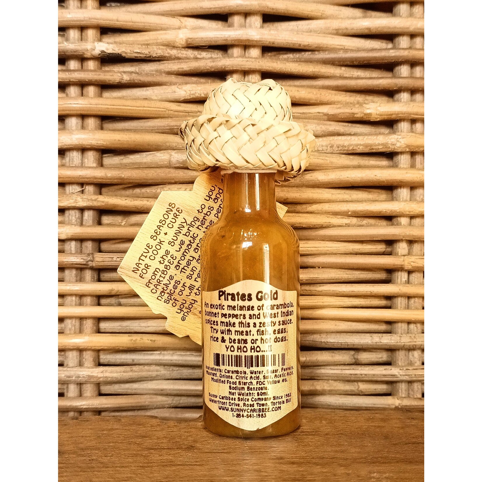 Pirates Gold Hot Sauce - 50ml