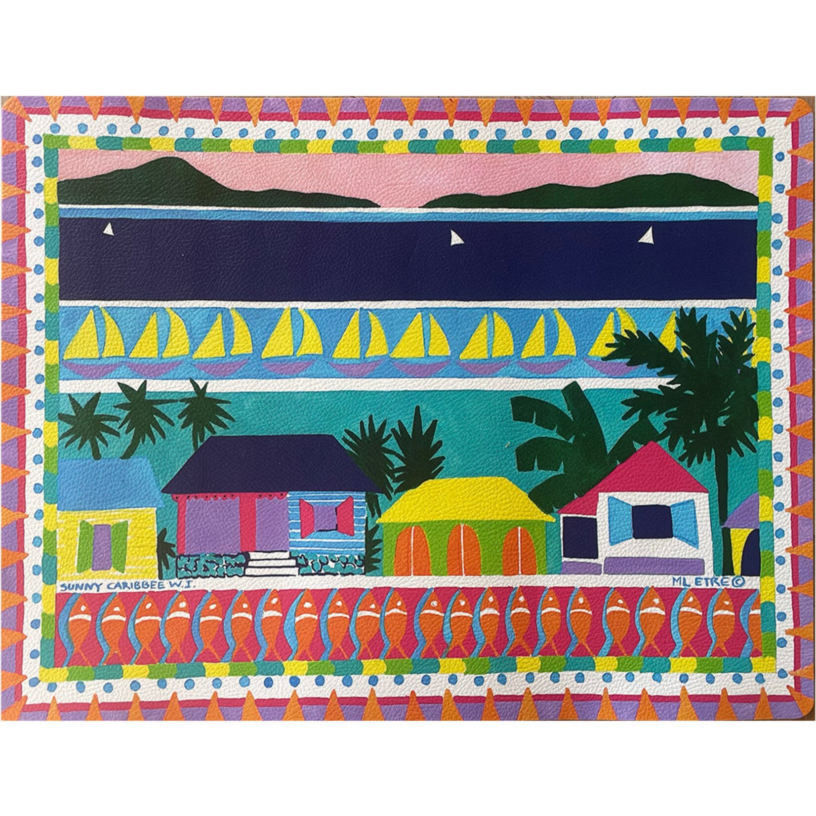 Placemats - Lisa Etre Set of 4