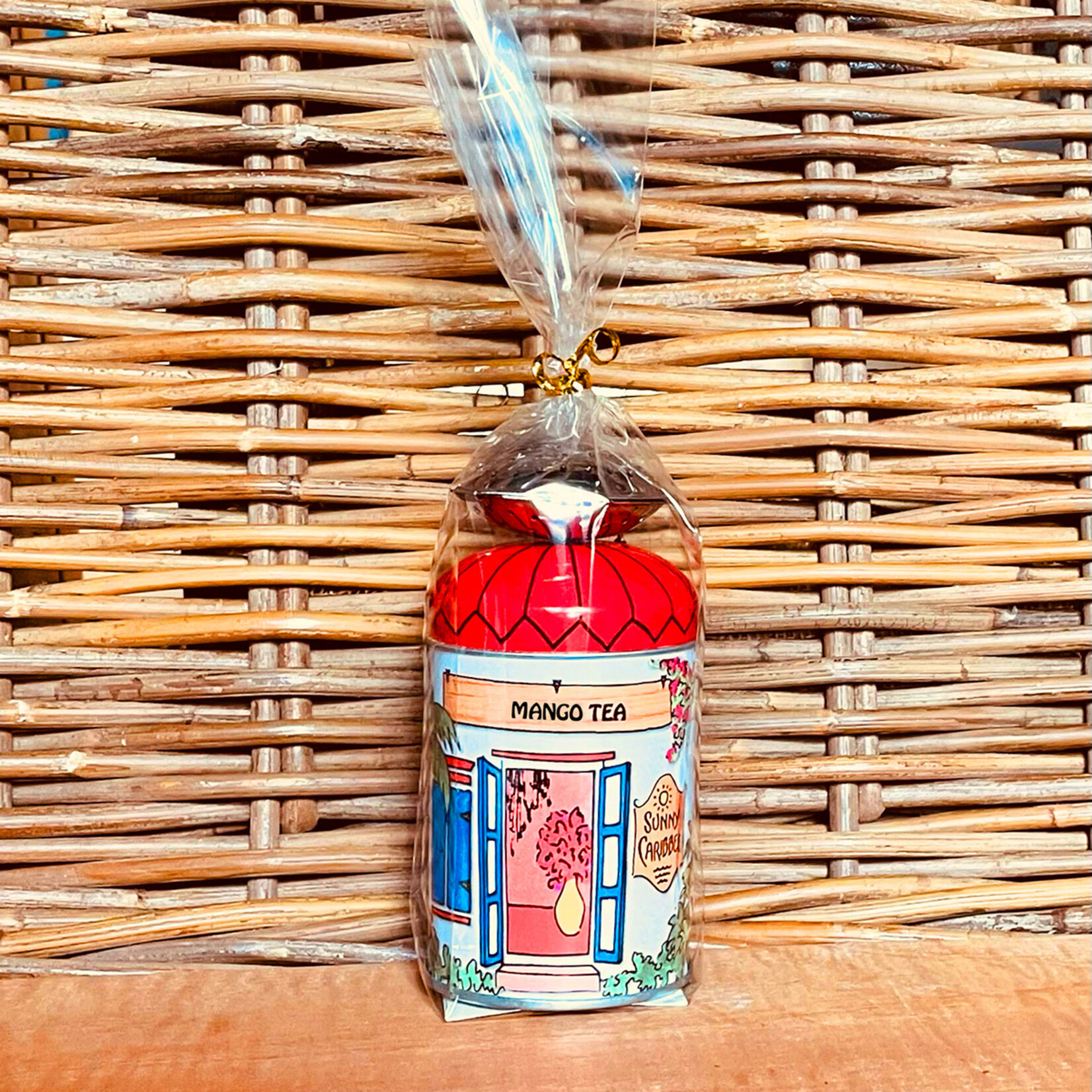 Mango Tea in House Tin with Infuser