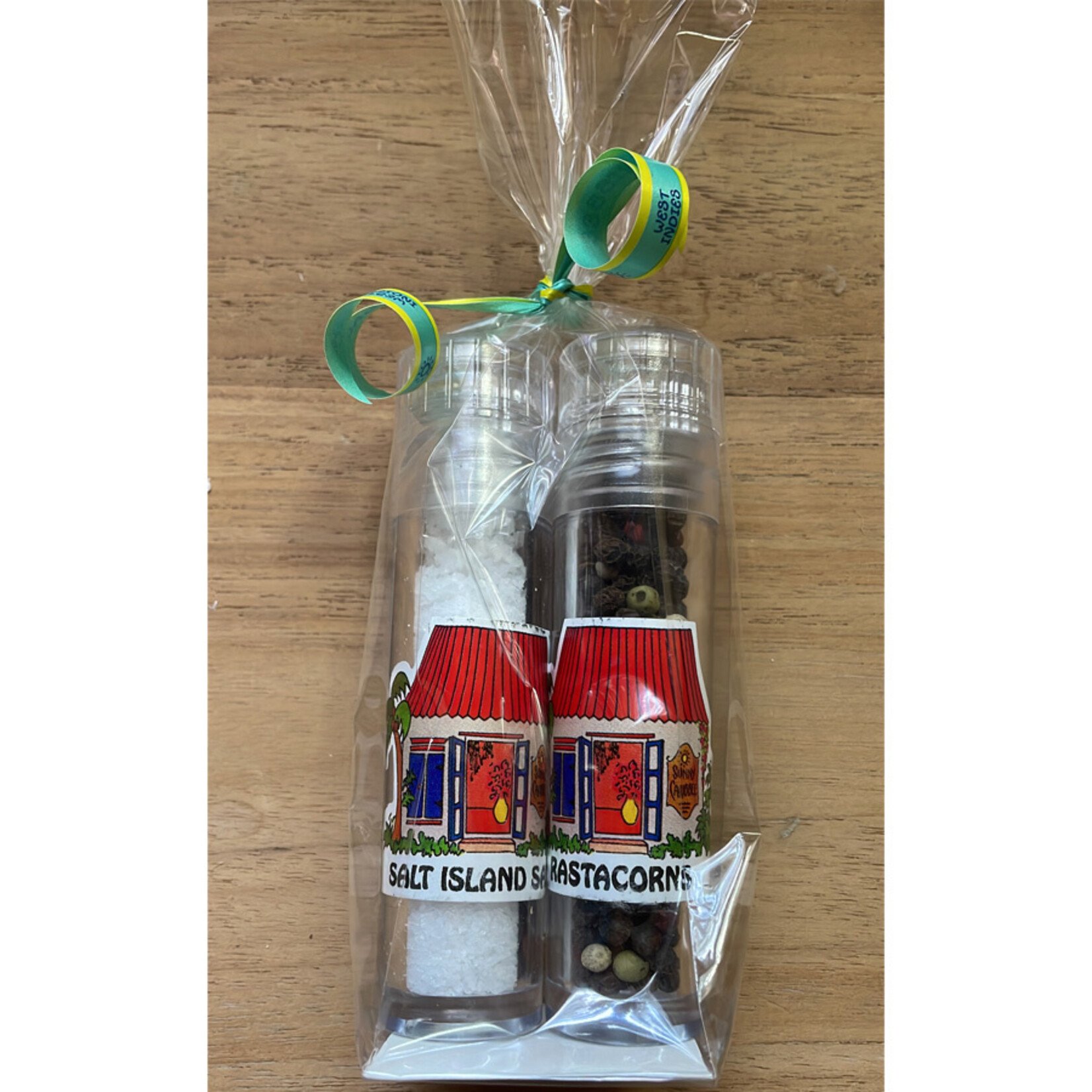 Salt Island Salt and Rastacorn Pepper Set