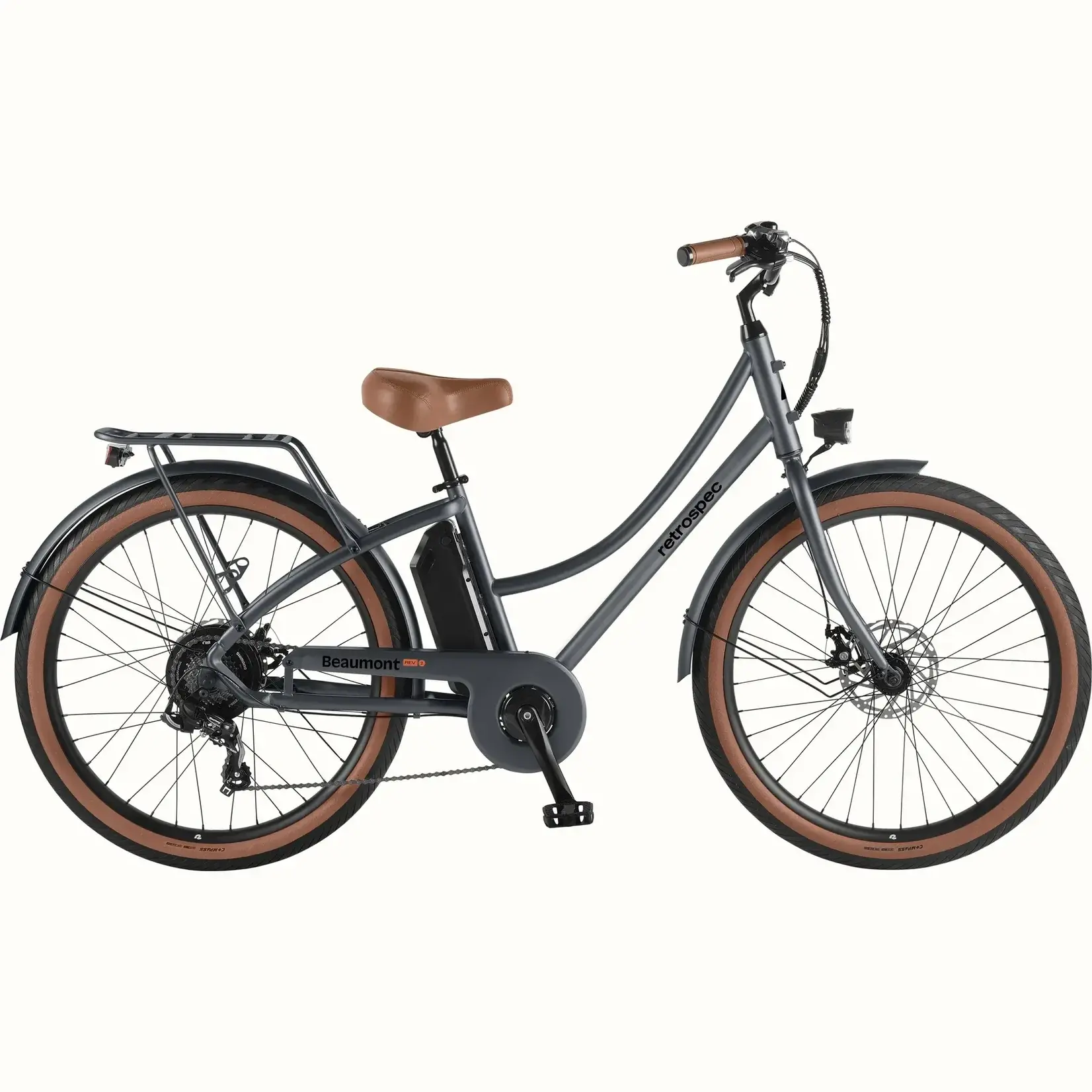 Retrospec Beaumont Rev 2 City Electric Bike - Step Through