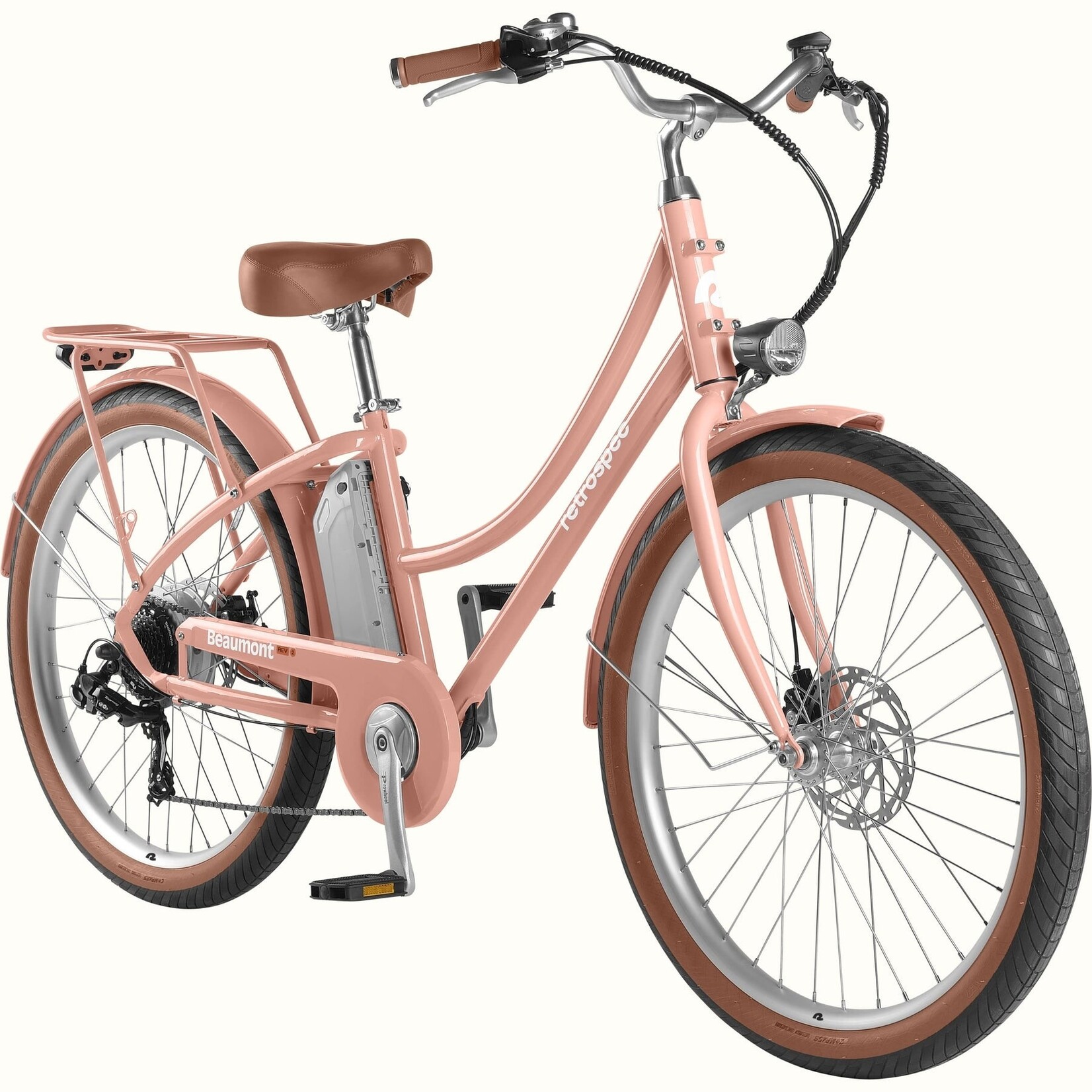 Retrospec Beaumont Rev 2 City Electric Bike - Step Through