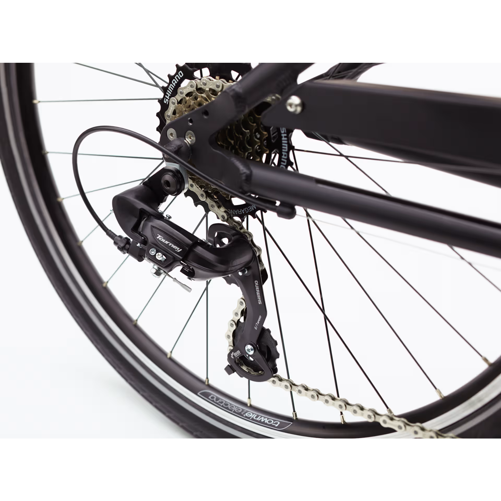 Electra Townie 7D Step-Over, Matte Black 26"