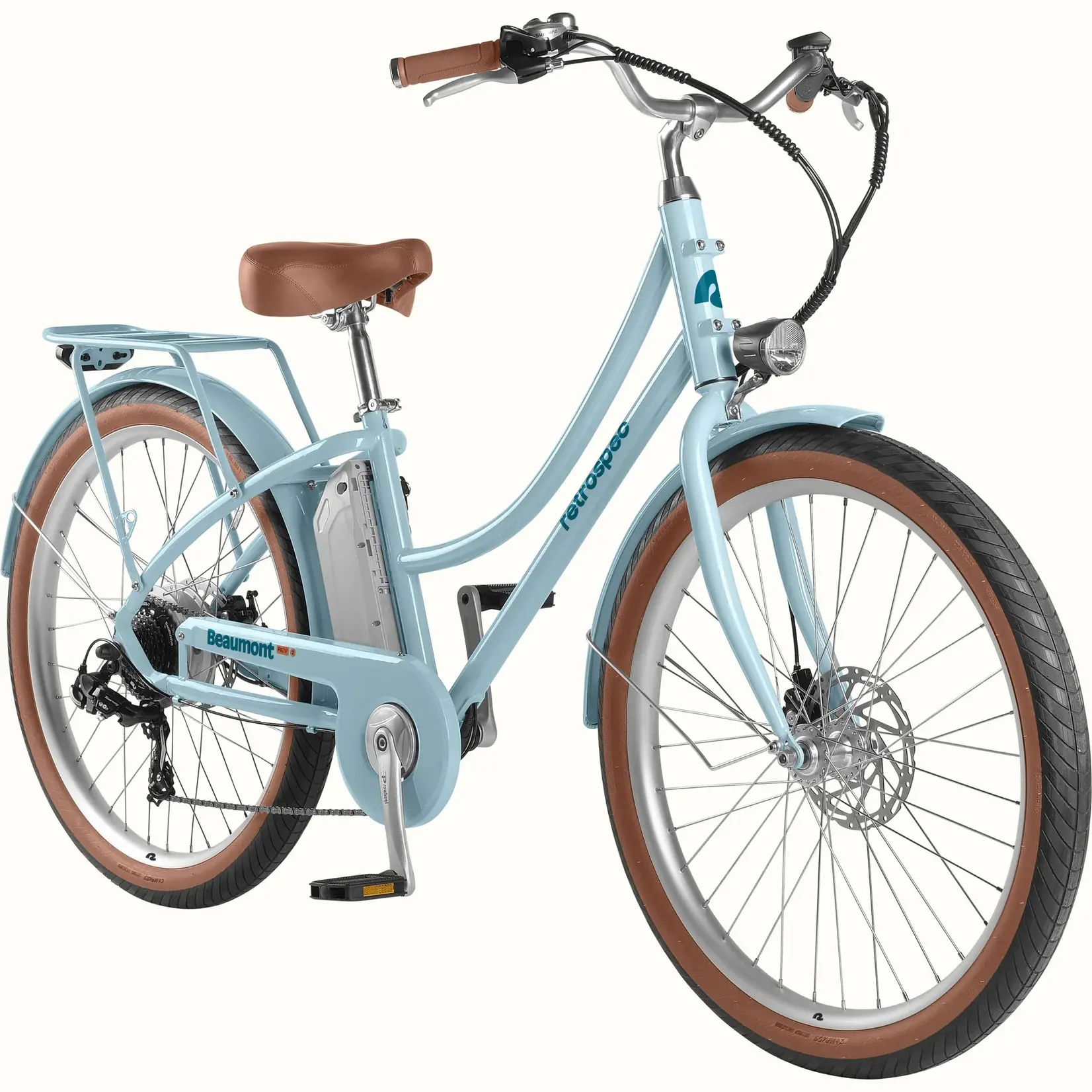 Retrospec Beaumont Rev 2 City Electric Bike - Step Through