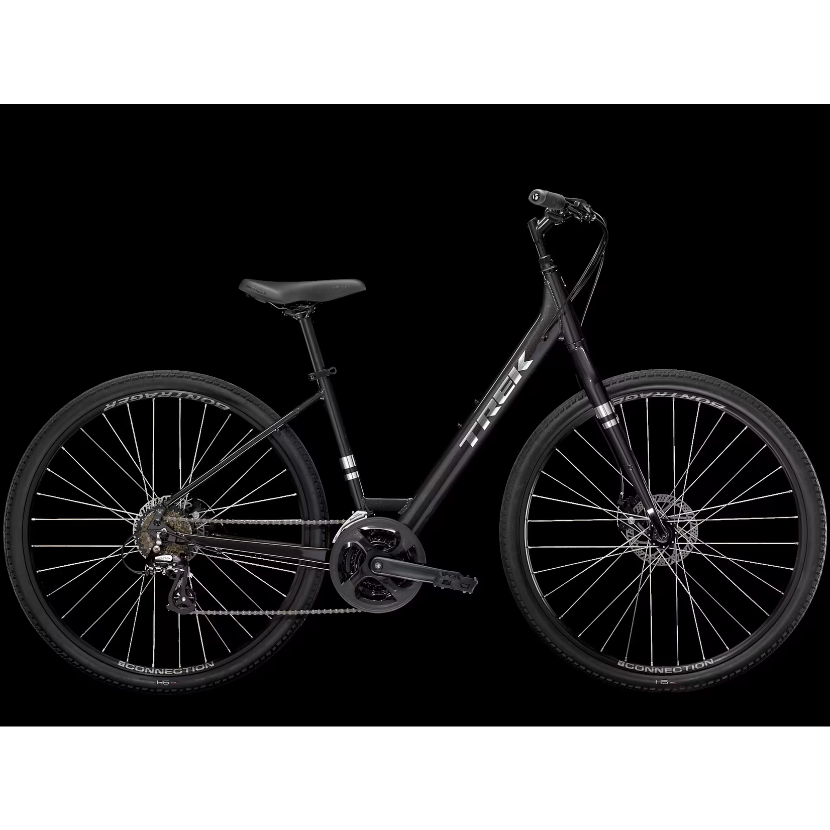 Trek Verve 1 Disc Low Step L Dnister Black