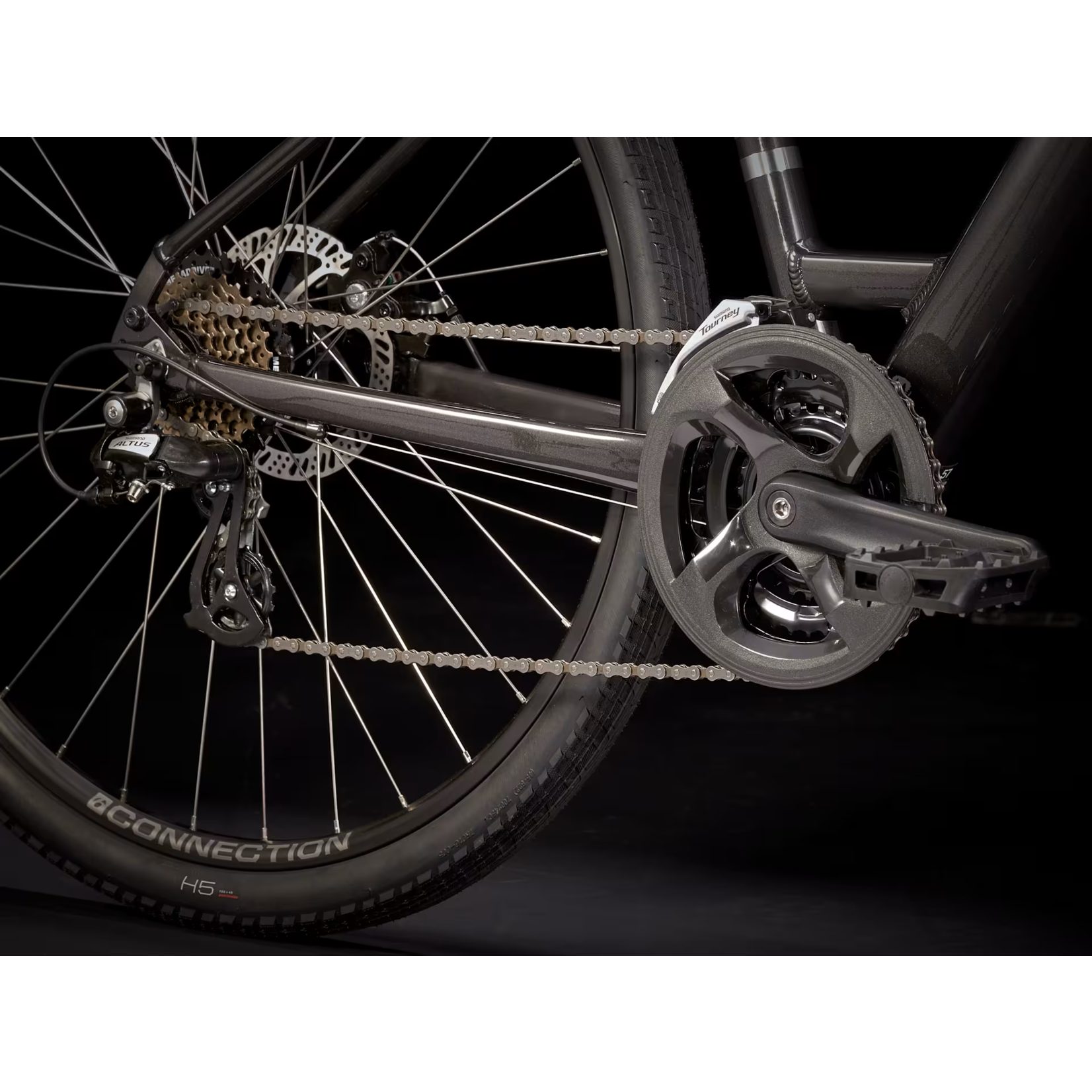 Trek Verve 1 Disc Low Step L Dnister Black