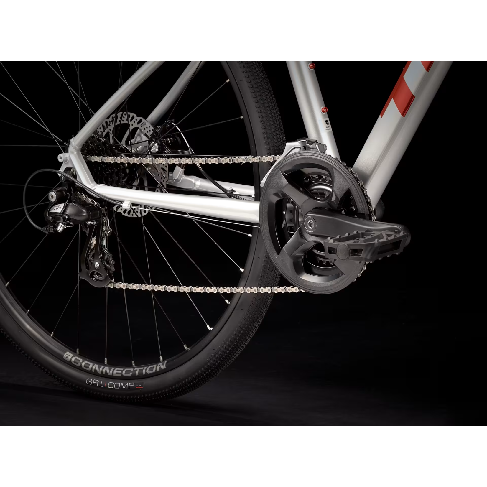 Trek Dual Sport 1 Gen 4, Medium Quicksilver