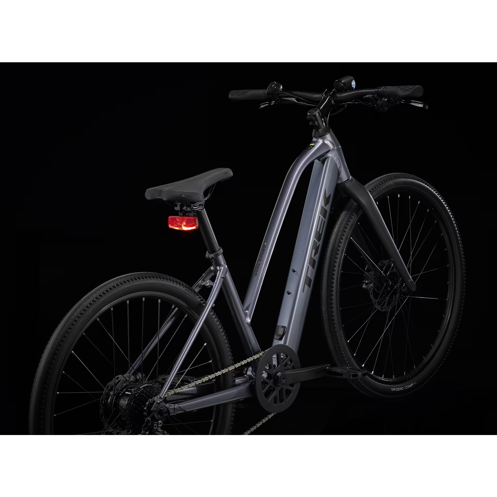 Trek Dual Sport + 2 Step Thru Small Grey
