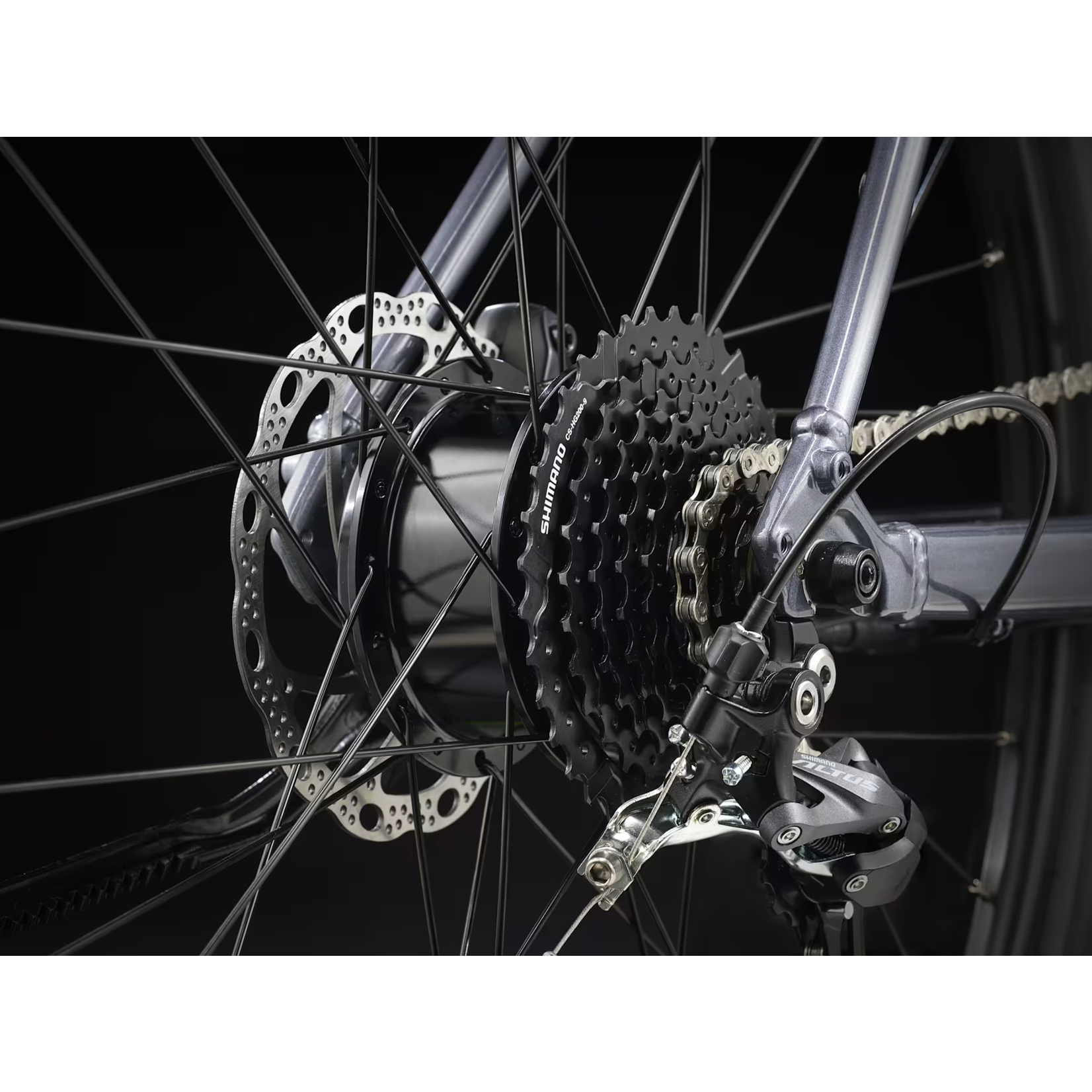 Trek Dual Sport + 2 Step Thru Small Grey