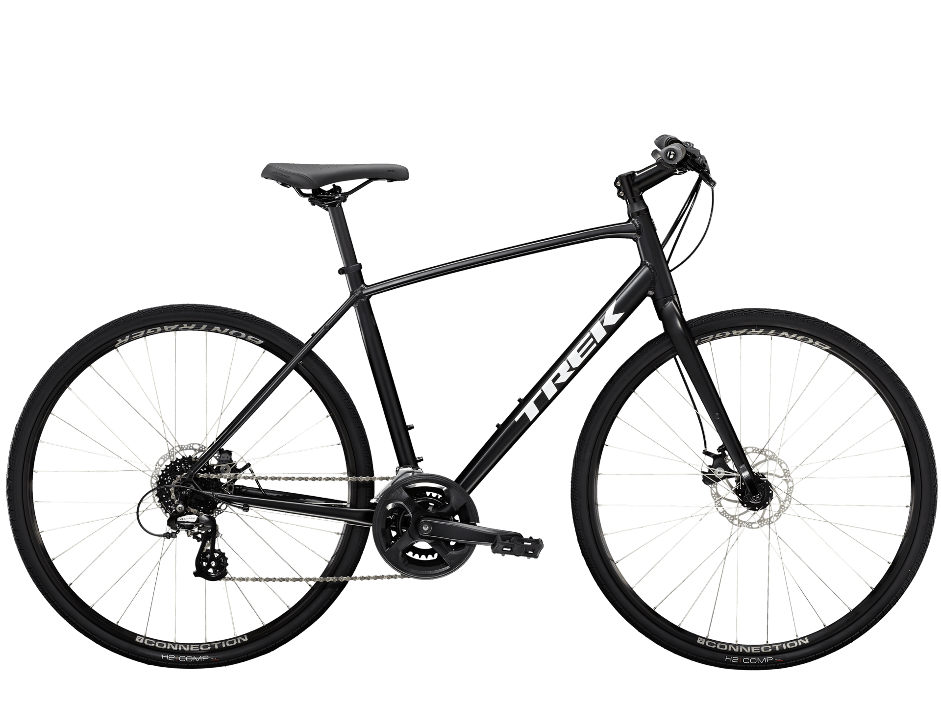 FX 1 Disc XXL Satin Trek Black - Bicycle Discovery Pacific Beach