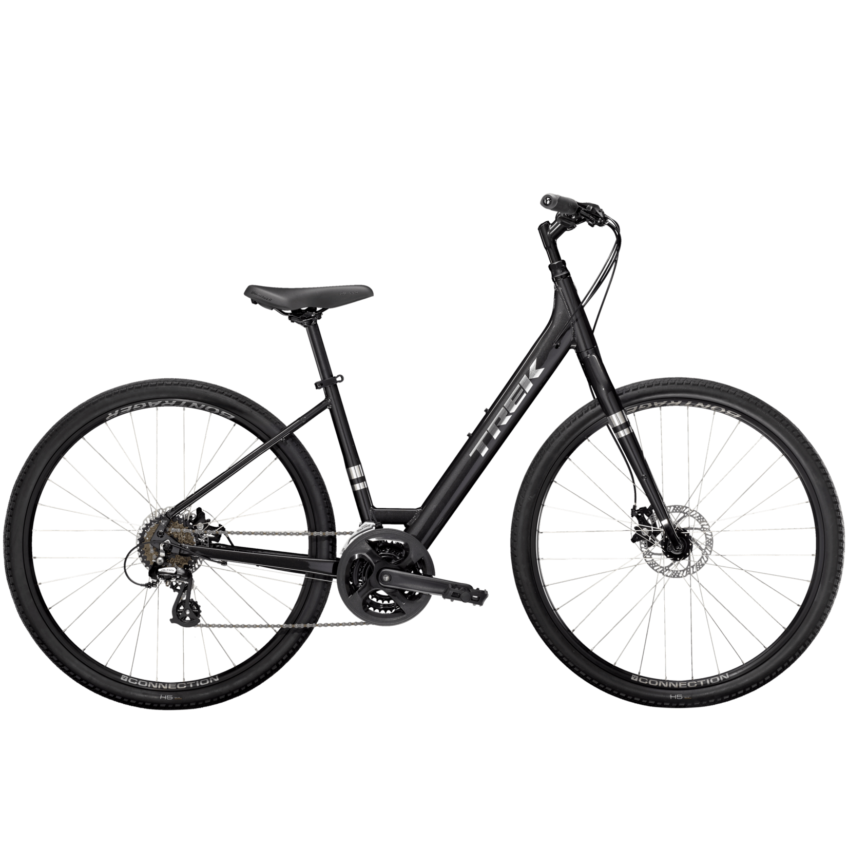 Trek Verve 1 Disc Low Step L Dnister Black
