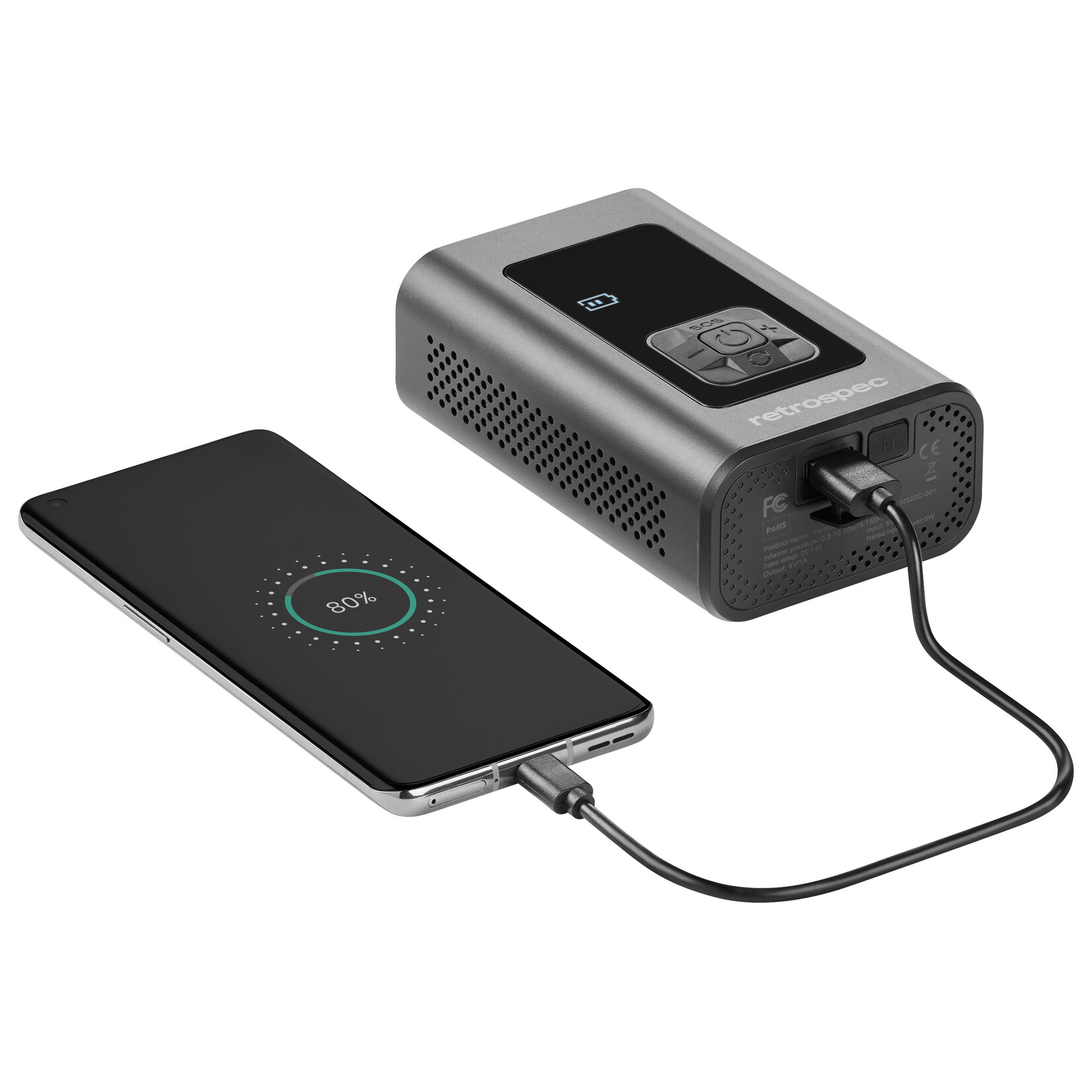 Retrospec Aer Portable Air Compressor