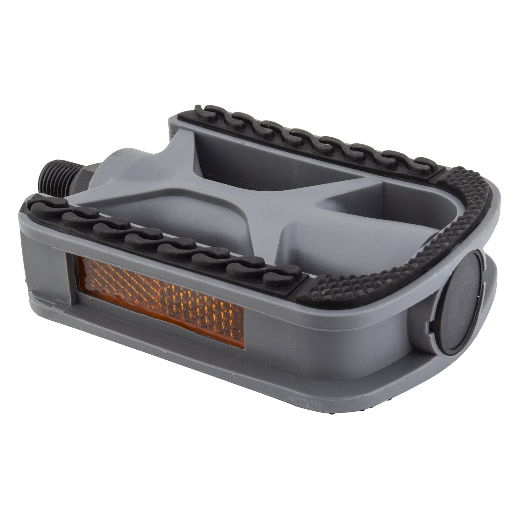 Sunlite Non Slip Pedal Gray w/Rubber 1/2"