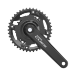 Shimano Shimano CUES FC-U4000-2 Crankset - 170mm, 9/10/11-Speed, 40/26t, Riveted, Square Taper JIS Spindle Interface, Black