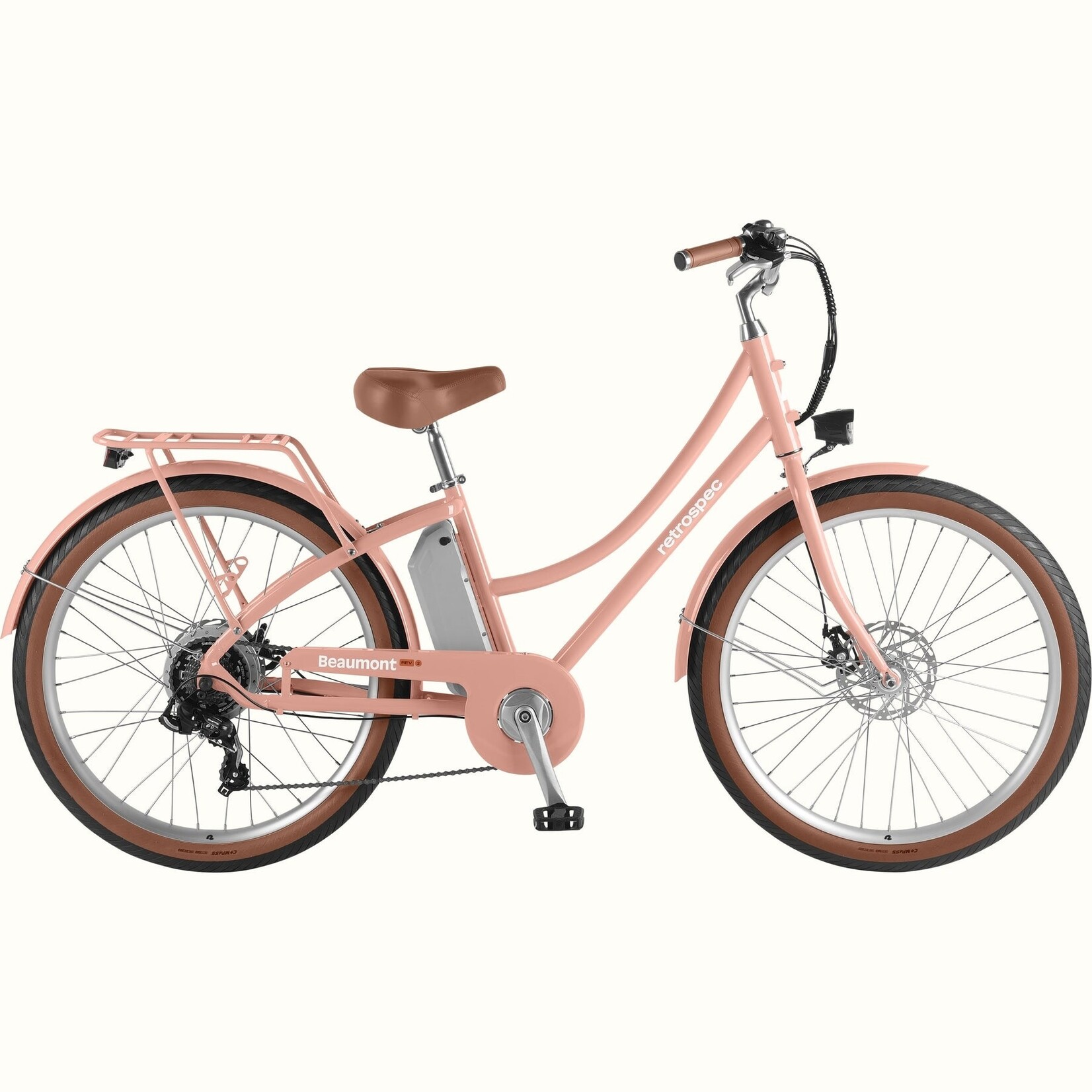 Retrospec Beaumont Rev 2 City Electric Bike - Step Through