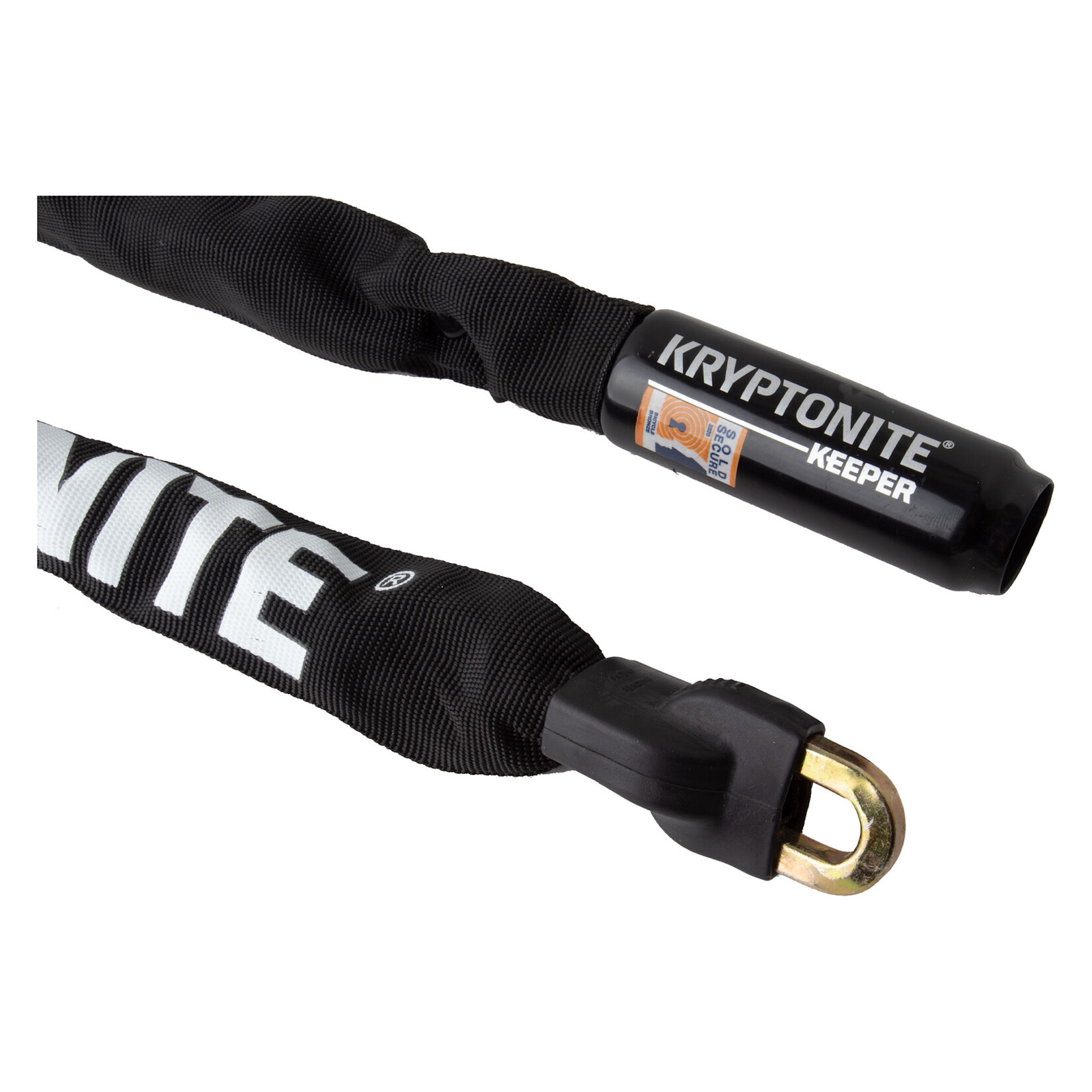 KRYPTONITE Keeper 712 Key Integrated Chain Lock 4ft x 7mm Black