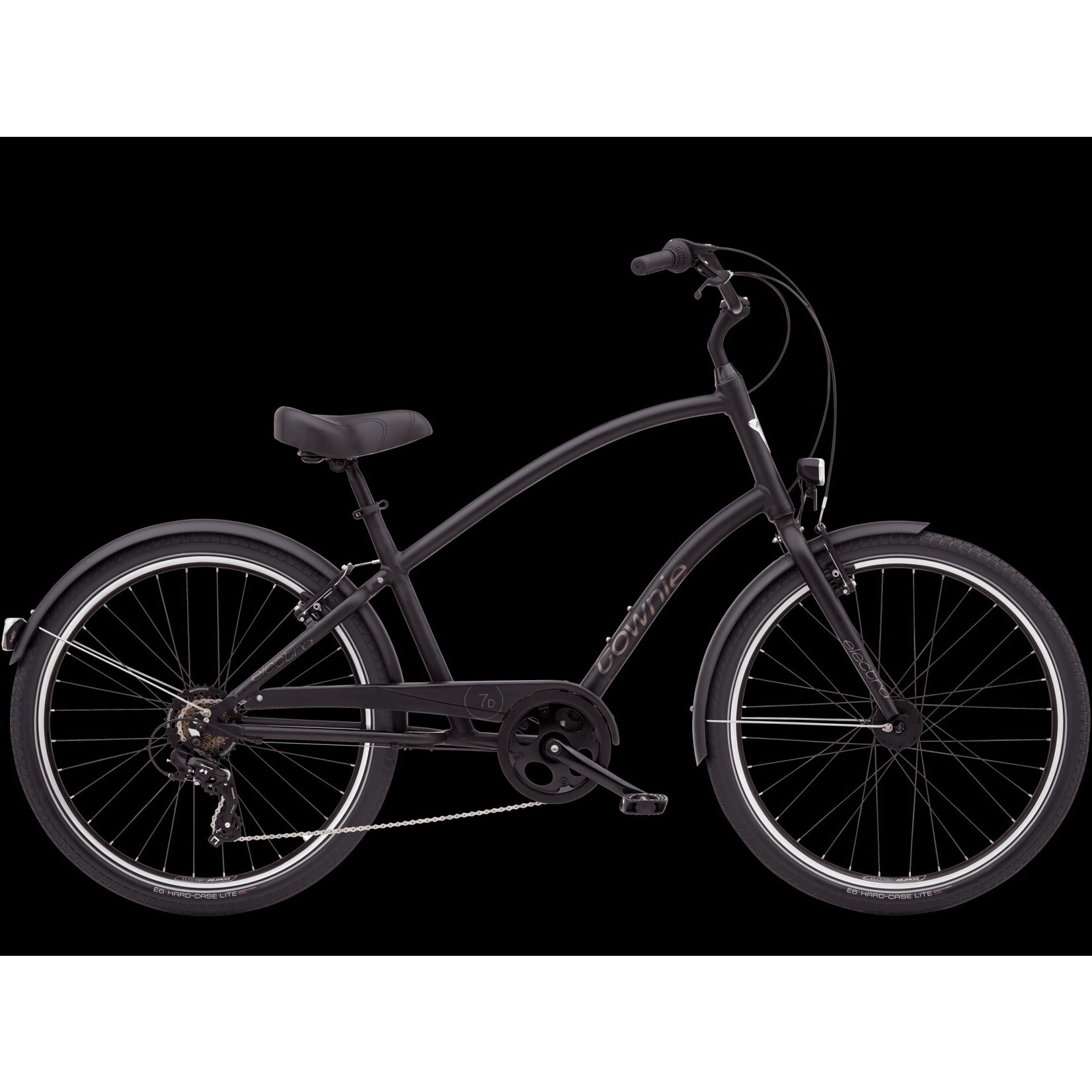 Electra Townie 7D EQ Step Over 26 TALL Matte Black