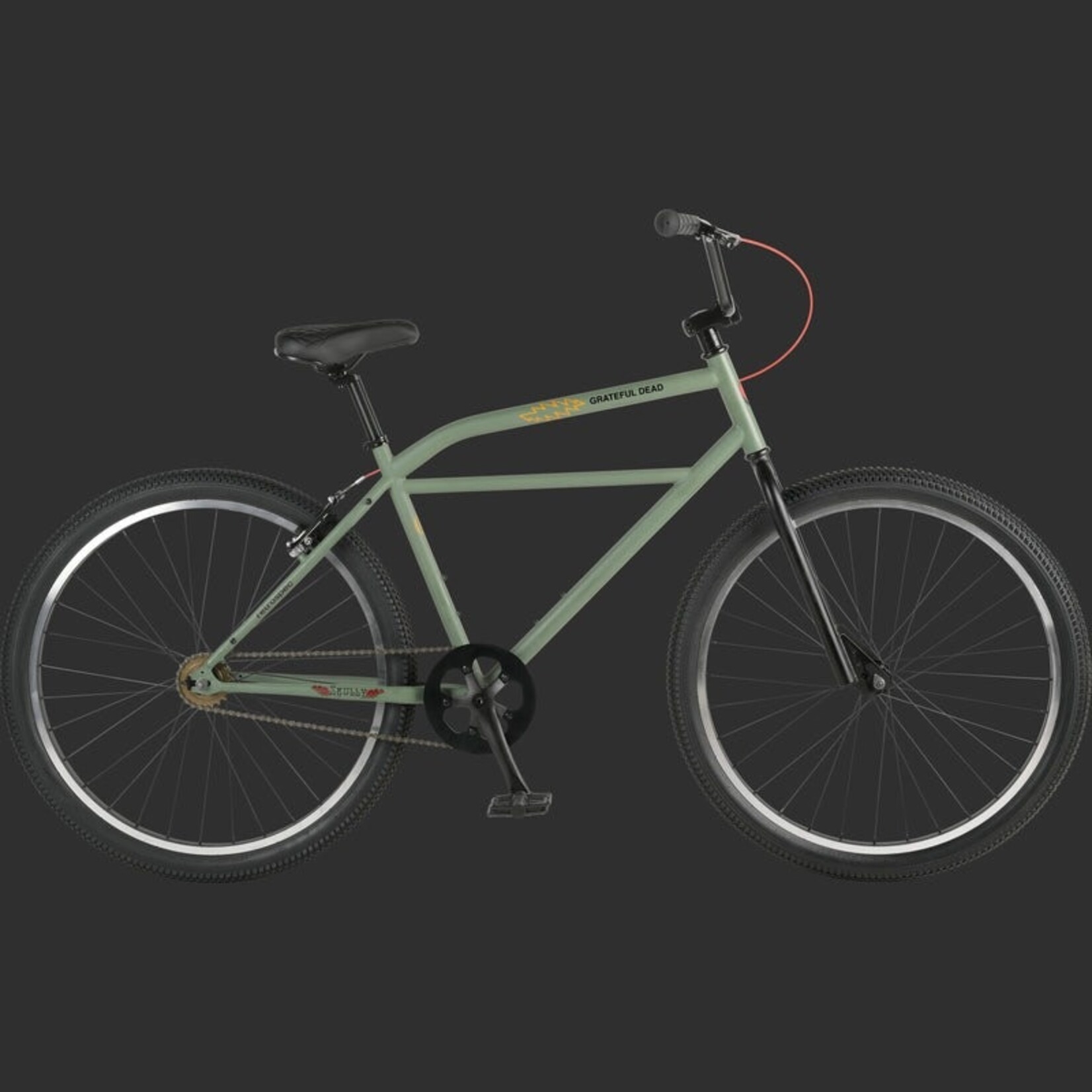 Retrospec Sully Klunker Bike - Single Speed-Grateful Dead