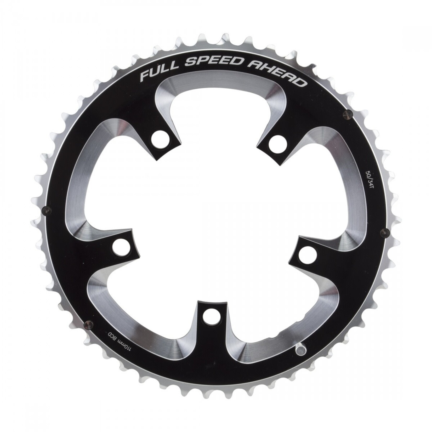 FULL SPEED AHEAD CHAINRING FSA ROAD SUPER 110mm 50T 5B WA446 10/11s BK