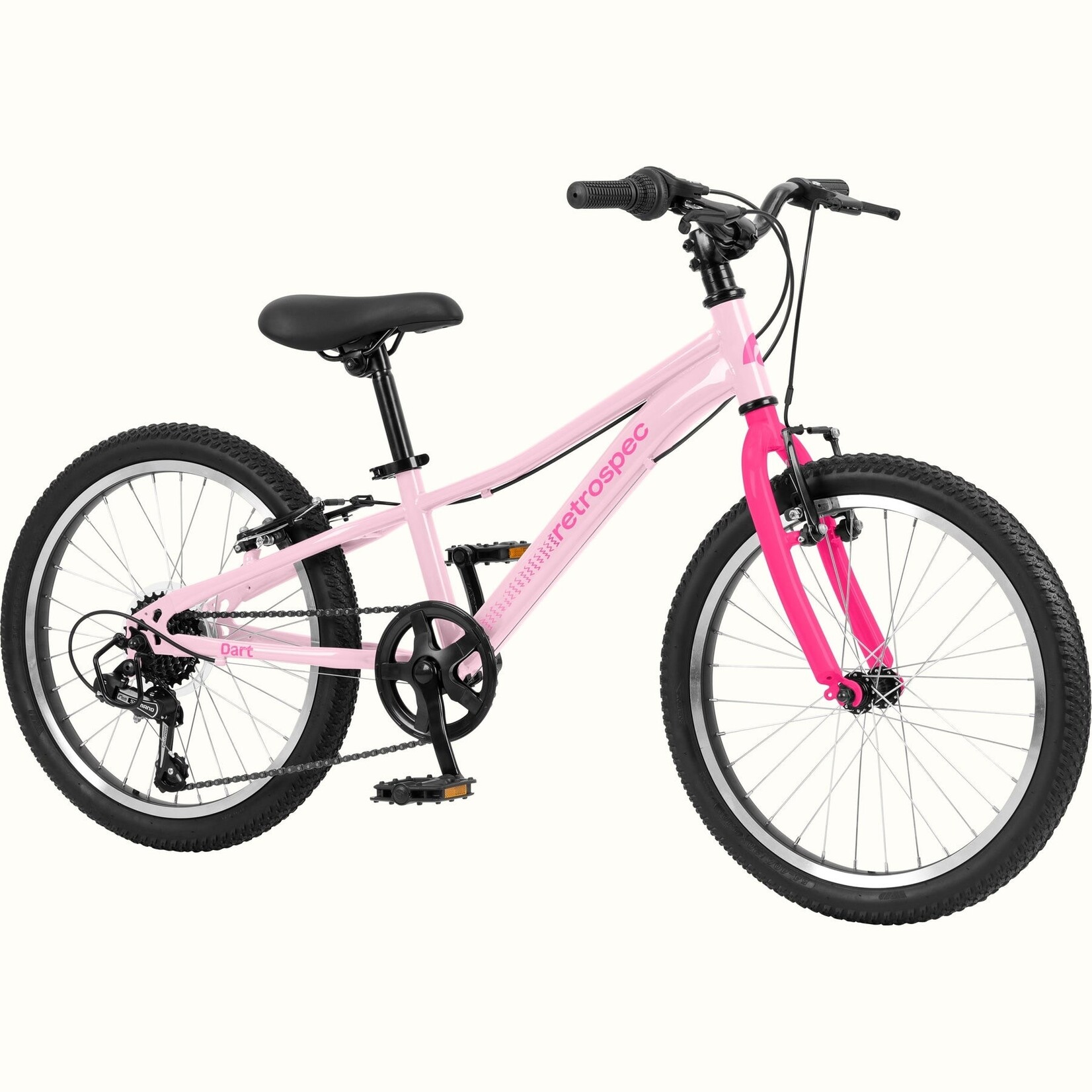 Retrospec Dart 20” Kids’ Bike 7 Speed Wild Berry