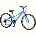 Retrospec Dart 24” Kids’ Bike 7 Speed Blue Tang