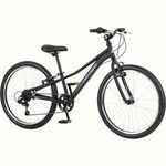 Retrospec Dart 24” Kids’ Bike 7 Speed Matte Black