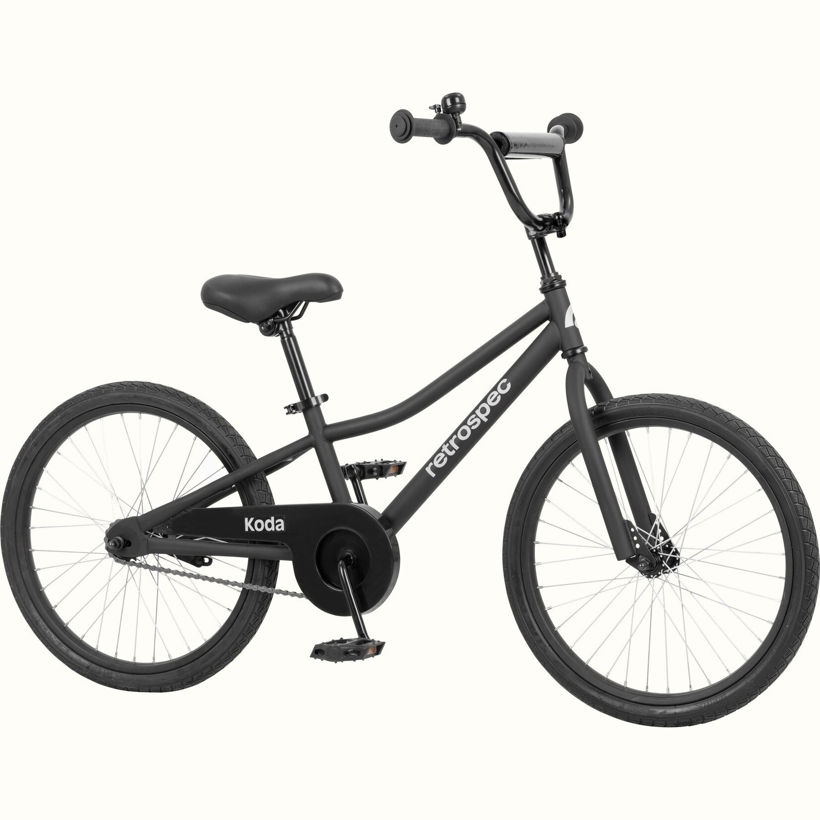 Retrospec Koda 20" Kids' Bike (6-8 yrs) (Legacy) Matte Black