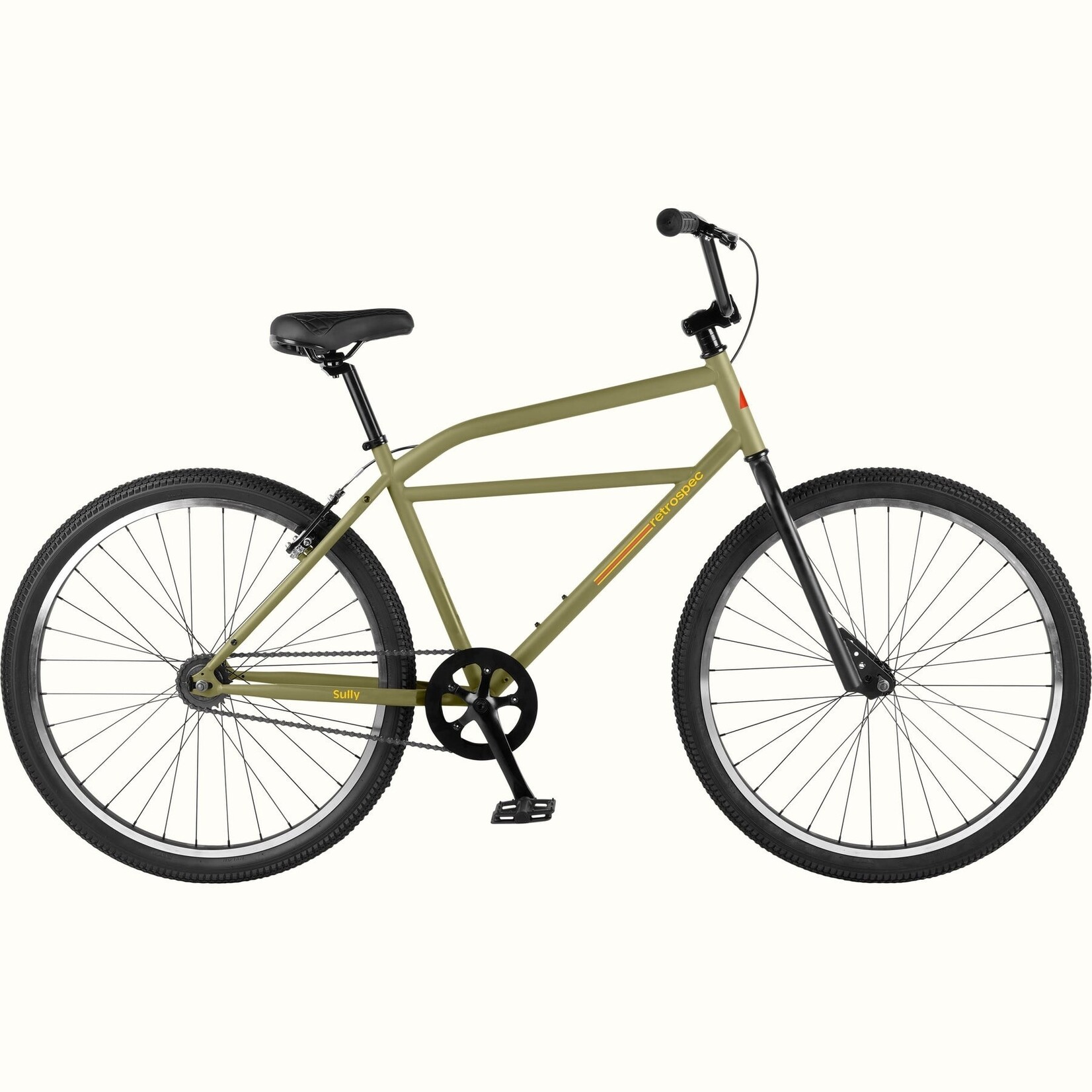 Retrospec Sully Klunker Bike - Single Speed - Matte Jalapeno