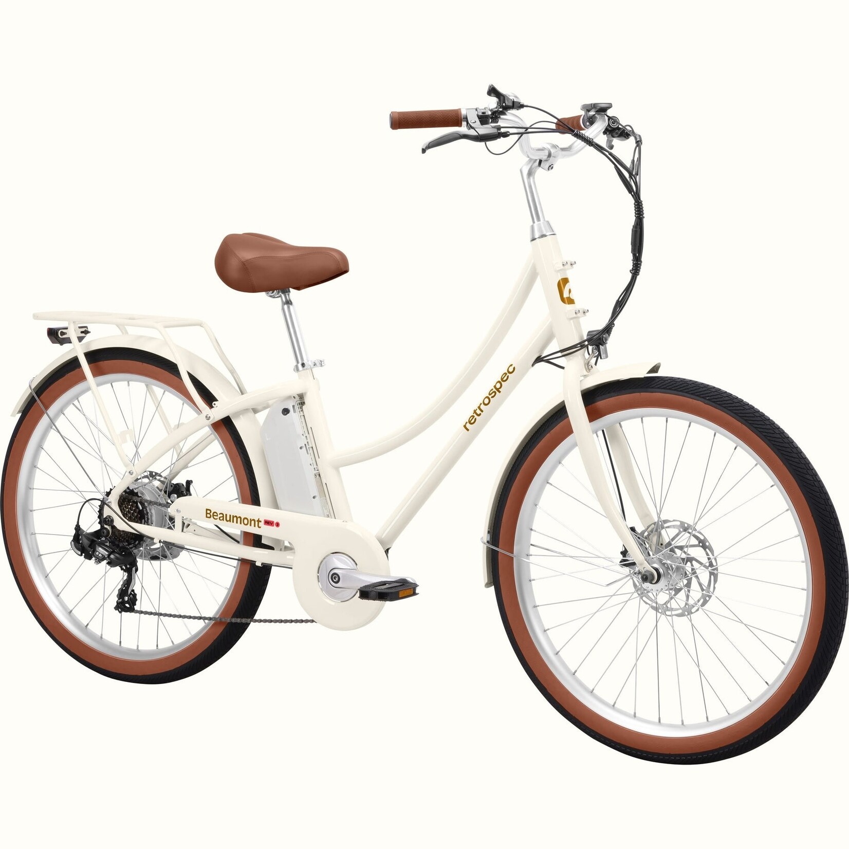 Retrospec Beaumont Rev 3 City Electric Bike - Step Through