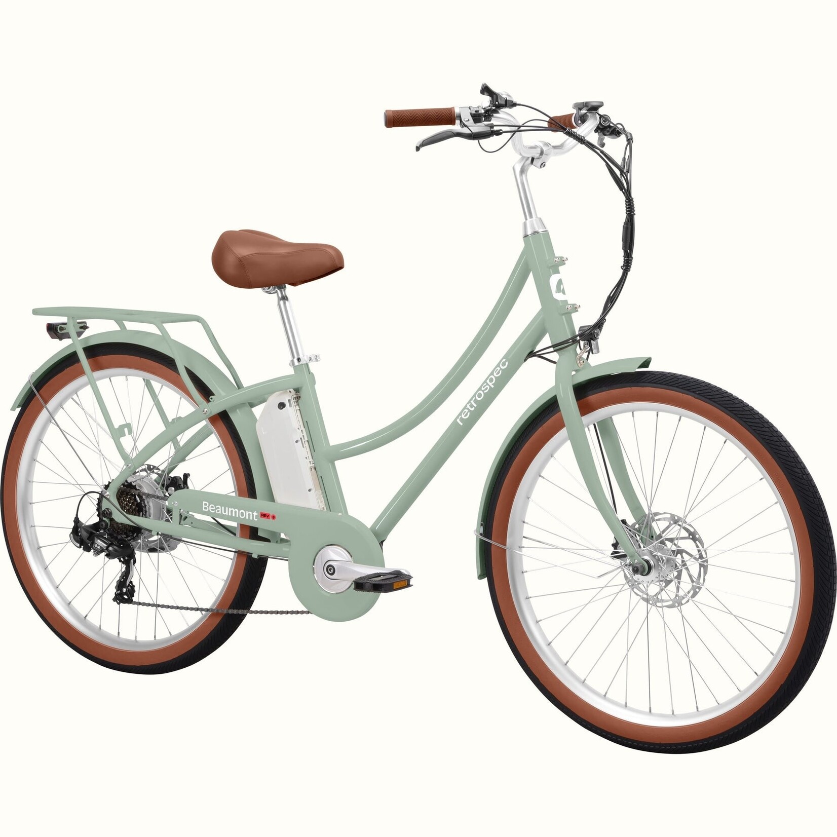Retrospec Beaumont Rev 3 City Electric Bike - Step Through