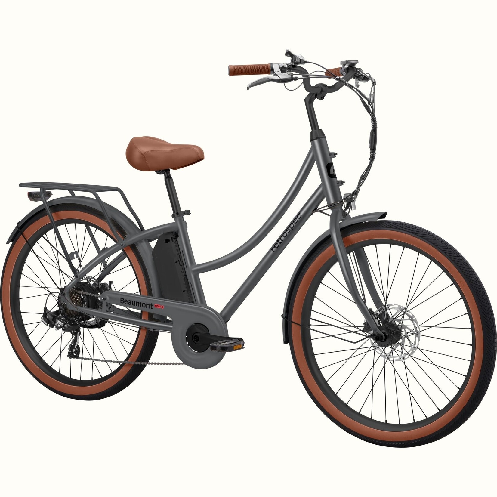 Retrospec Beaumont Rev 3 City Electric Bike - Step Through