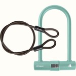 Retrospec Lookout U-Lock Bike Lock With Cable - 14mm