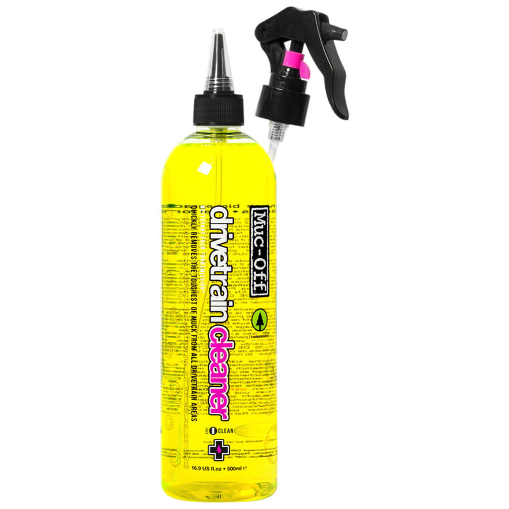 Muc-Off Muc-Off Drivetrain Cleaner: 500ml Pourable/Spray Bottle