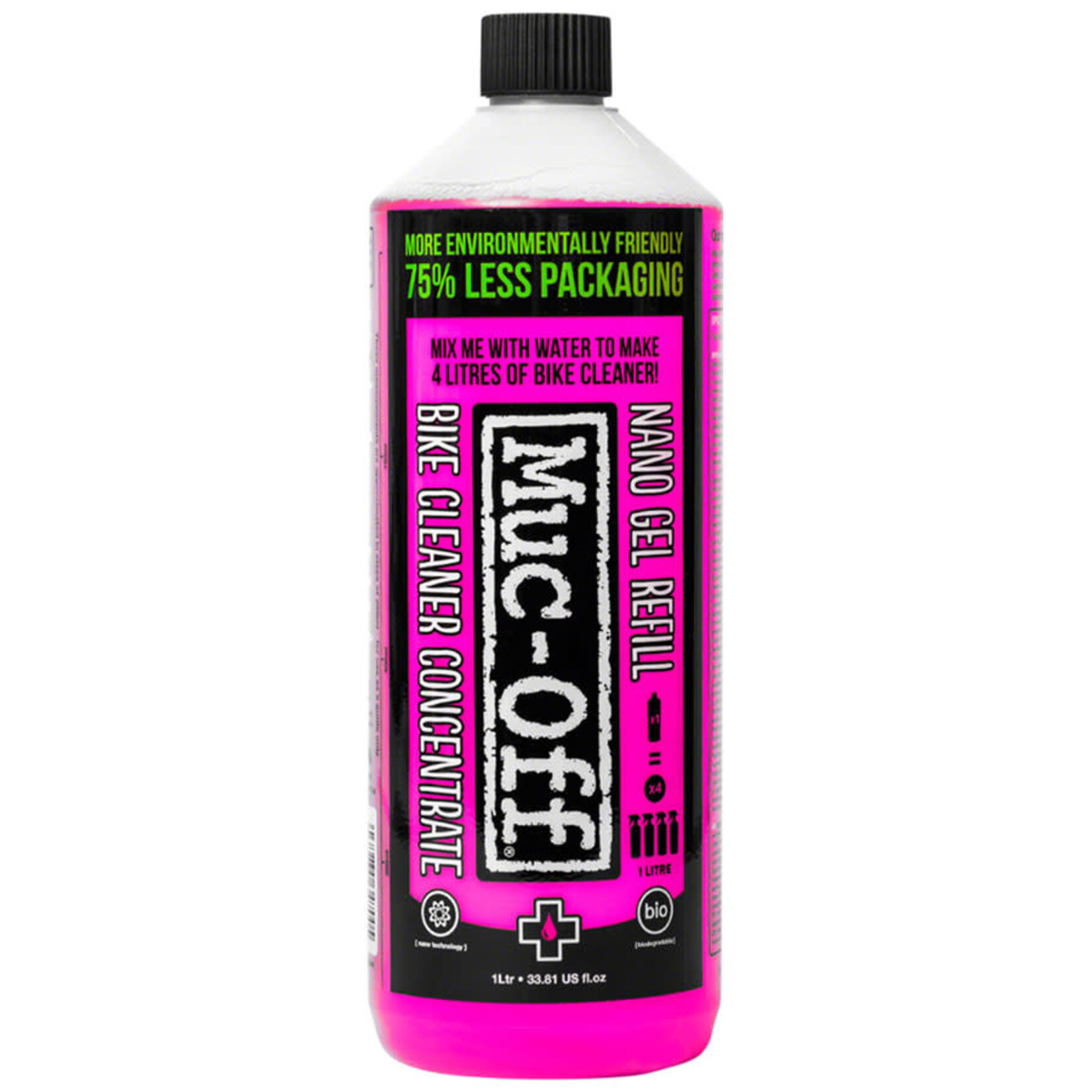 Muc-Off Muc-Off Nano Tech Gel Concentrate Cleaner: 1L Bottle
