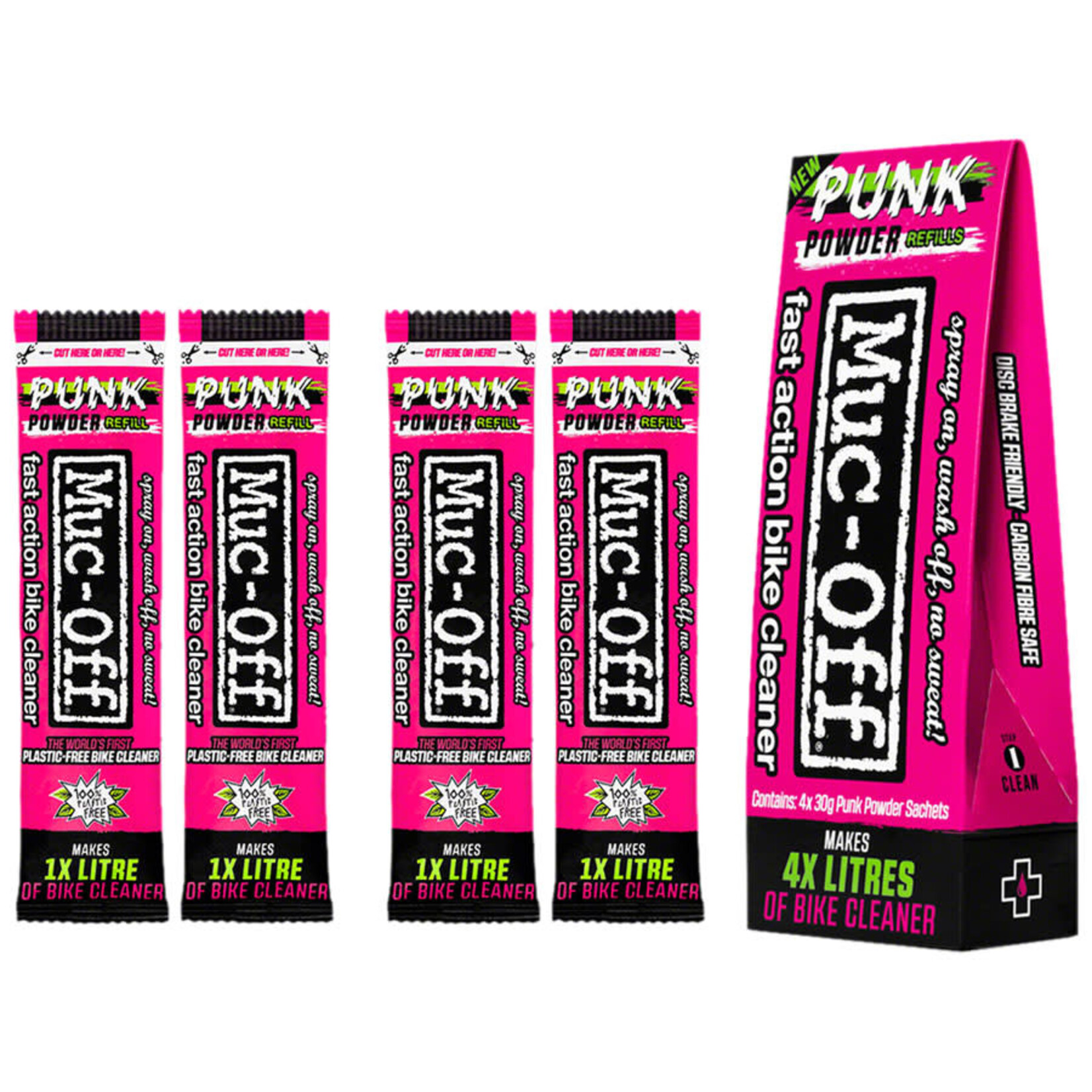 Muc-Off Muc-Off Punk Powder - 4 Pack