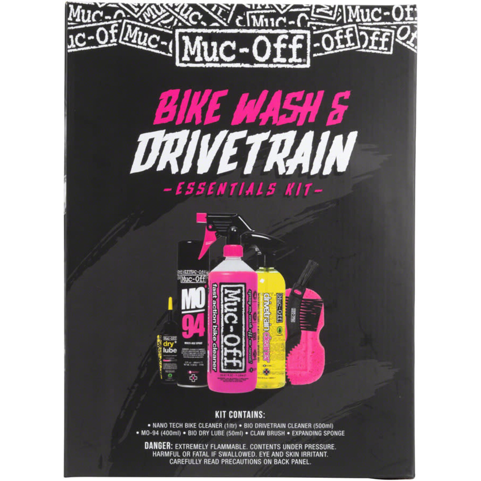 Muc-Off Muc-Off Bike Care Kit: Wash and Drivetrain Essentials