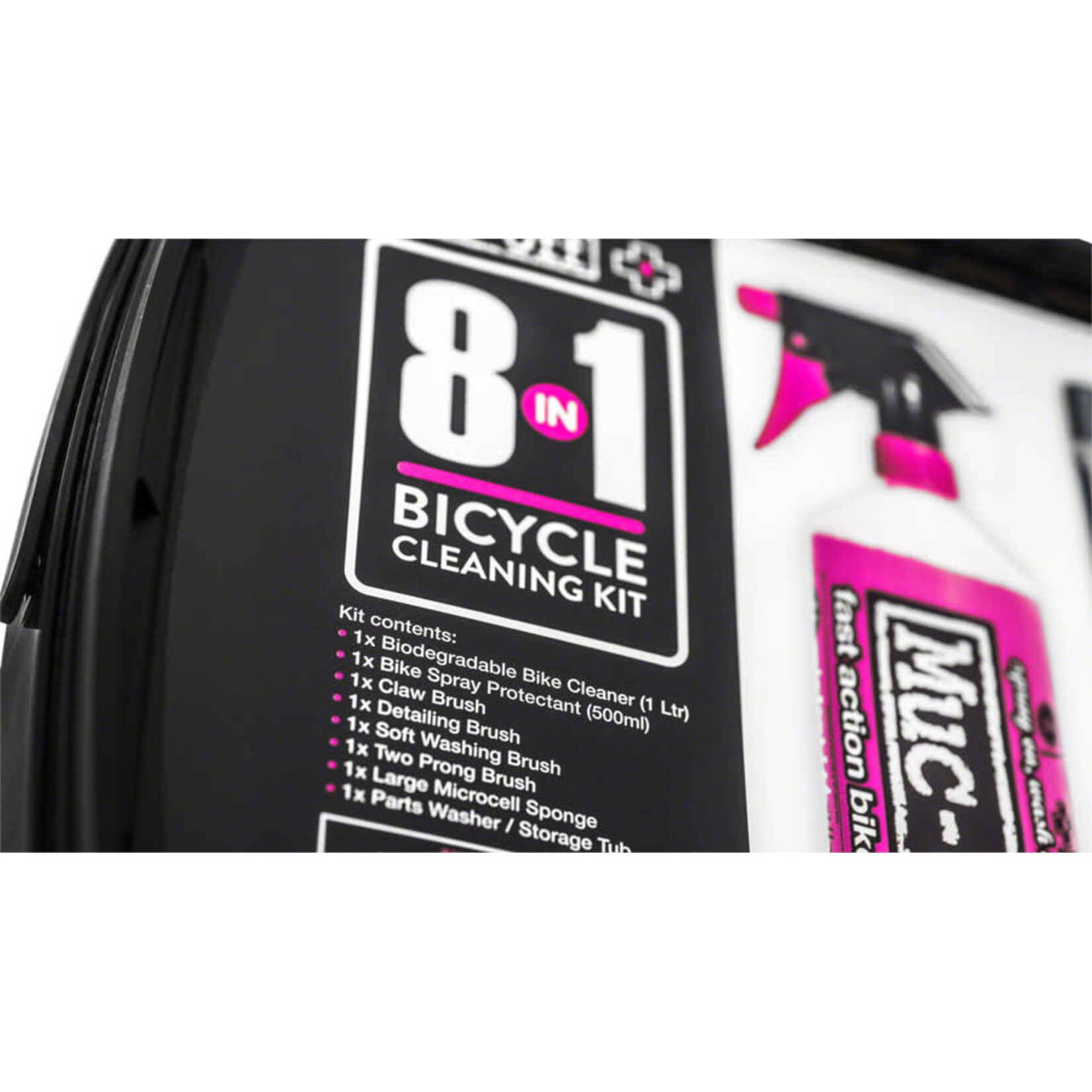 Muc-Off Muc-Off 8-in-1 Cleaning Kit: Tub with 8 Pieces