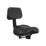 F&R Cycle Beach Cruisers Saddle W/Back Rest 350 Black.