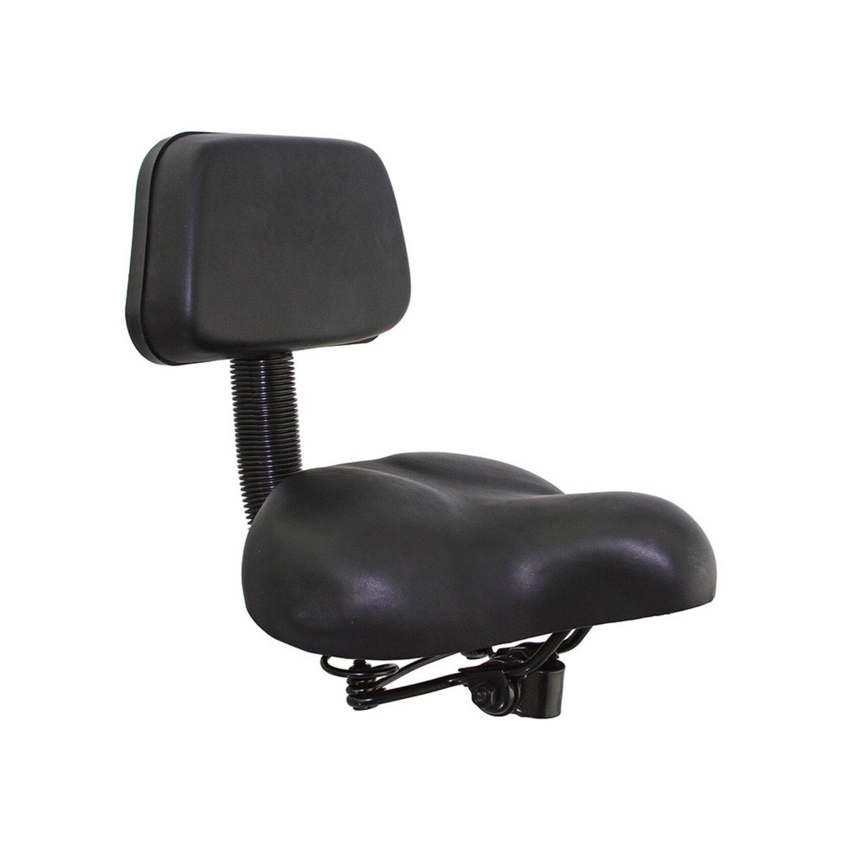 F&R Cycle Beach Cruisers Saddle W/Back Rest 350 Black.