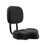 F&R Cycle Beach Cruisers Saddle W/Back Rest Black.