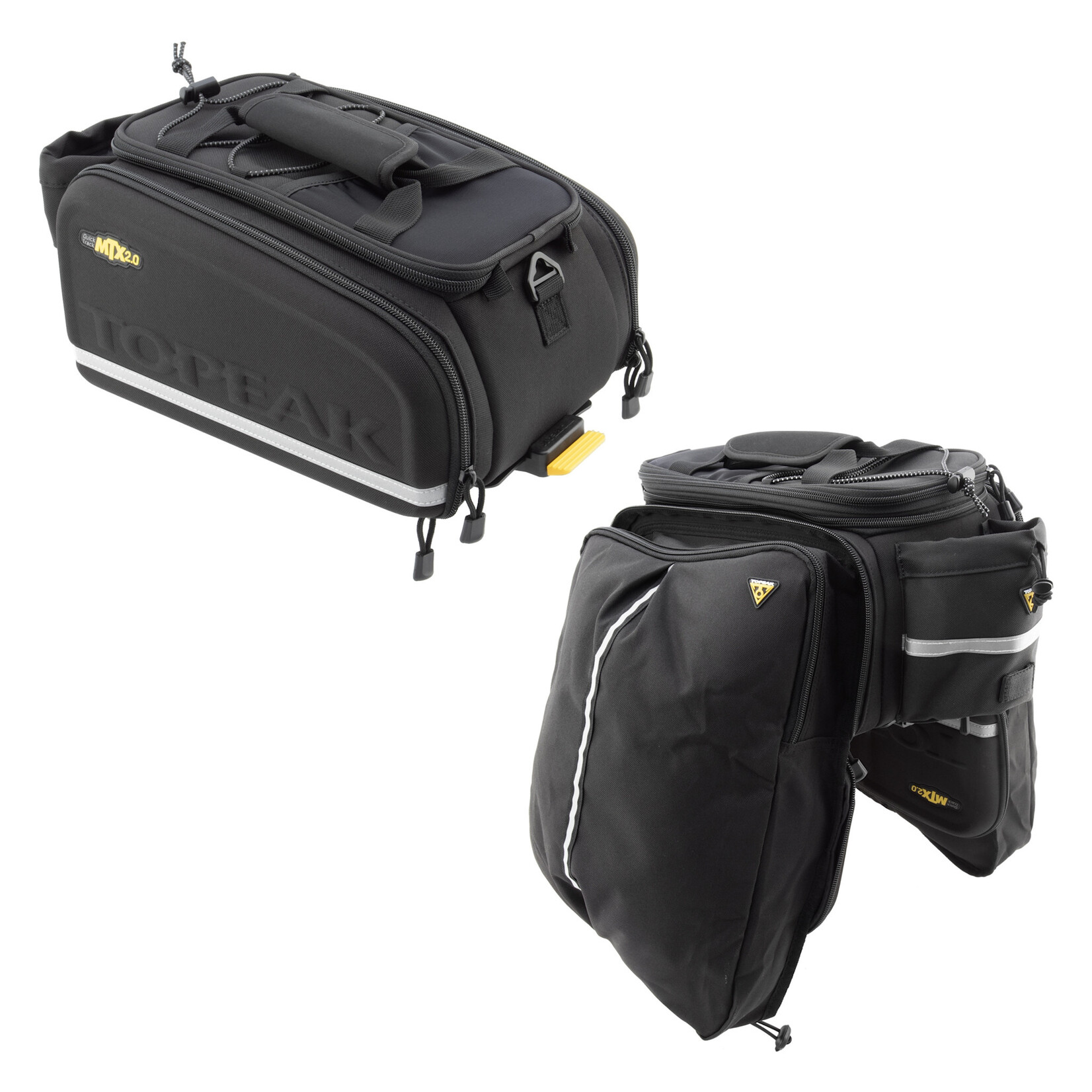 TOPEAK BAG TOPEAK TRUNK MTX 2.0 EXP w/PANNIER BK