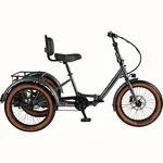 Retrospec Boca Rev 2 Electric Tricycle Matte Graphite