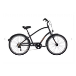 Electra Townie 7D EQ Step-Over, 26 TALL Matte Black