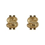 TRIK TOPZ VALVE CAPS TRIKTOPZ DOLLAR GLD 1pr/PK